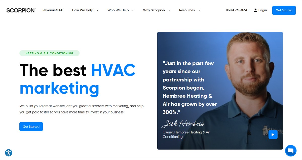 agencia de marketing HVAC